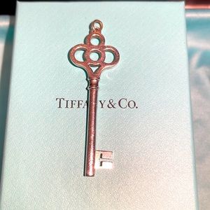 Tiffany & Co. Sterling Retired Large Crown Key